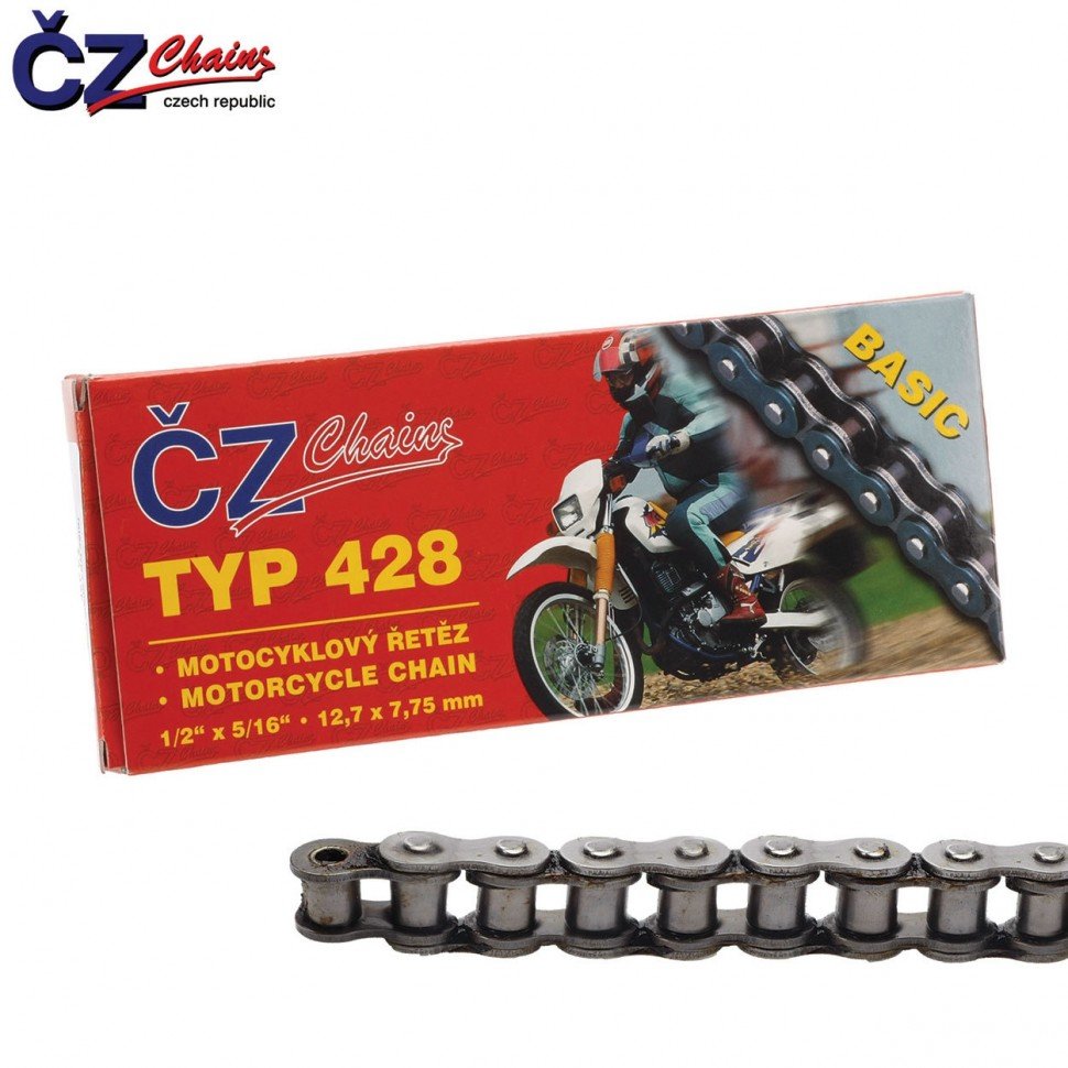 428BASIC130 — Цепь привода CZ Chains